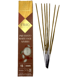 Incense AROMA Trio Palo Santo, White Sage and...