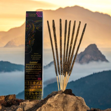 Tămâie Palo Santo Toro - Pachet de 8 bețișoare de tămâie organică