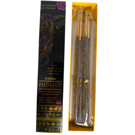 Animal Spirits Palo Santo Toro Kadzidło Kadzidło Goloka - Zestaw 8 organicznych kadzidełek