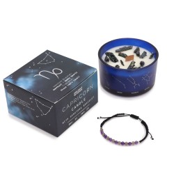 Vela do Zodíaco de Capricórnio com Pulseira de...