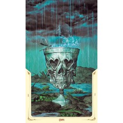 Livro de Tarô Santa Muerte dos Mortos - Lo Scarabeo - Fabio Listrani - Livro e 78 Cartas de Tarô