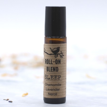 Roll-on etherische oliemix Slaapkamille, lavendel en neroli met vitamine E - 10ml.