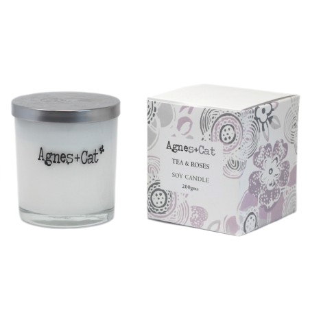 Vela votiva - Tea and Roses  - 2