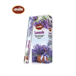 Lavendel rökelse AUM Fragrances - Låda med 6...