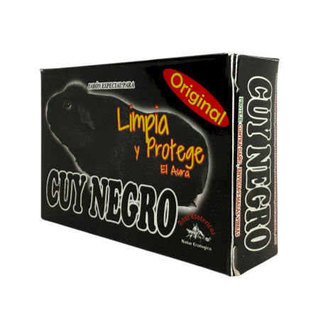 Esoteric Mystical Black Guinea Pig Soap 100gr. - Cleanses and Protects the Aura