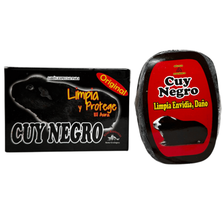 Sabonete Esotérico Místico de Cobaia Negra 100gr. - Limpa e Protege a Aura