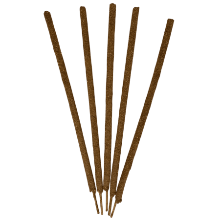 Incienso Olíbano y Clavo Premium Nirvana Brasil Tranquilidad y Confianza - 5 varillas gruesas artesanales - Hecho en Brasil