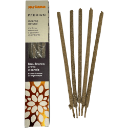 Incenso Branco Breu, Cravo e Canela Premium...