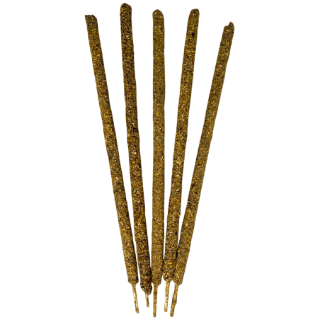 Palo Santo Räucherstäbchen und Premium Vanille Nirvana Brasilien Reinigung - 5 dicke handgemachte Stäbchen - Made in Brazil