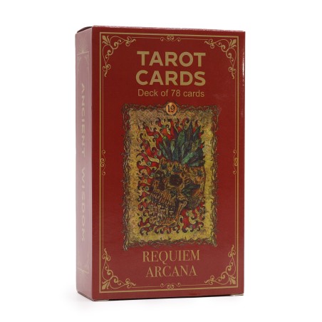 Arcana de Tarot a Recviemului cu Ghid - Carte și 78 de cărți