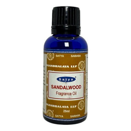 アロマオイル SATYA サンダルウッド 25ml。