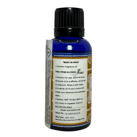 Óleo Aromático SATYA Sândalo 25ml.