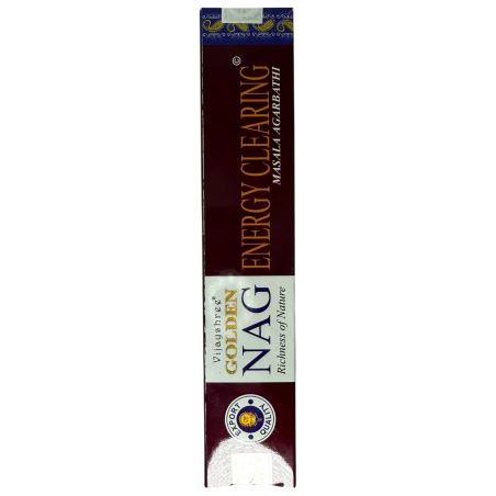 Vijayshree Fragrance Energy Cleansing Tămâie GOLDEN NAG  - 1 Pachet de 15gr.