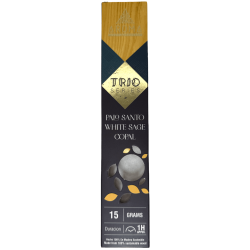 Kadzidło AROMA Trio Palo Santo, Biała Szałwia i Kopal - Trio Series 1 opakowanie 15gr.