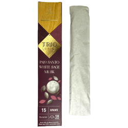 Kadzidło AROMA Trio Palo Santo, Biała Szałwia i Piżmo - Trio Series 1 opakowanie 15gr.