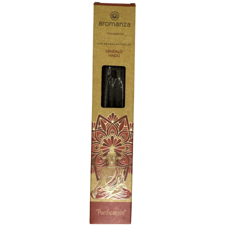 Magisterial Incense Sandalwood Incense Aromanza Argentina 8 thick sticks with Natural Resins - Purification