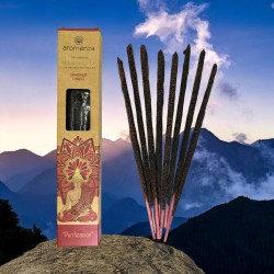Encens magistral Encens Santal Bois de Santal Aromanza Argentina 8 bâtonnets épais aux Résines Naturelles - Purification