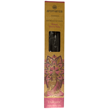 Magisterial Pink Berry Kiss Incense Aromanza Argentina 8 thick bars with Natural Resins - Sweetness(マジステリアル ピンク ベリー キス インクス アロマン