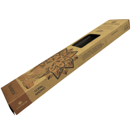 Sahumerios Magistrales Copal Andino Incense Aromanza Argentina 8 thick bars with Natural Resins - 豊富