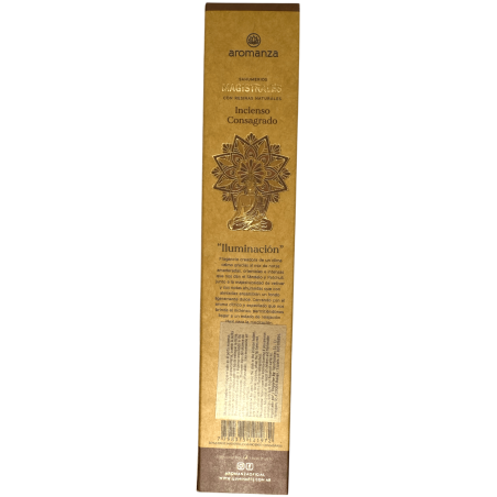 Master Weihrauch geweihter Weihrauch Aromanza Argentina 8 dicke Stäbe mit Naturharzen - Beleuchtung