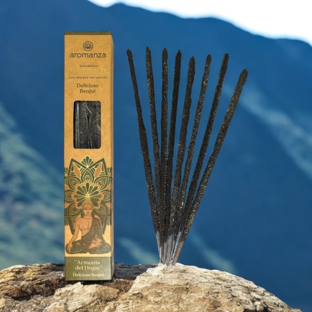 Masterful Tămâie Benzoin Delicious Tămâie Aromanza Argentina 8 batoane groase cu rășini naturale - Armonia Hogar