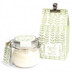 Velas en Tarro de Vidrio - White Fig  - 1