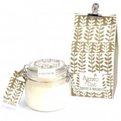 Velas en Tarro de Vidrio - Coffee and Walnut  - 1