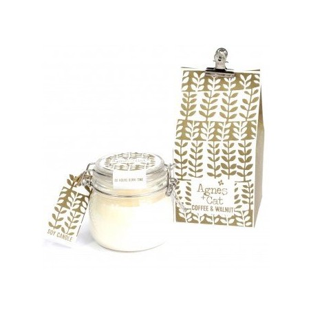 Velas en Tarro de Vidrio - Coffee and Walnut  - 1