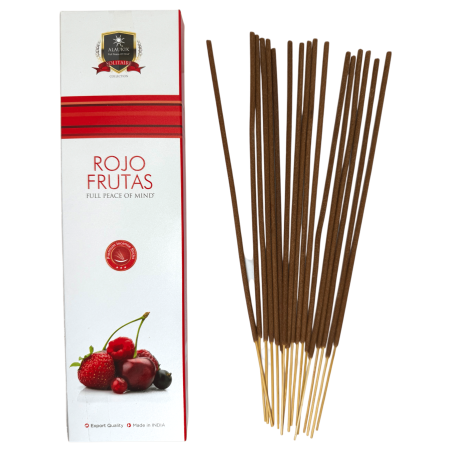 Incenso de Frutas Vermelhas Alaukik 30gr. - Incenso Masala