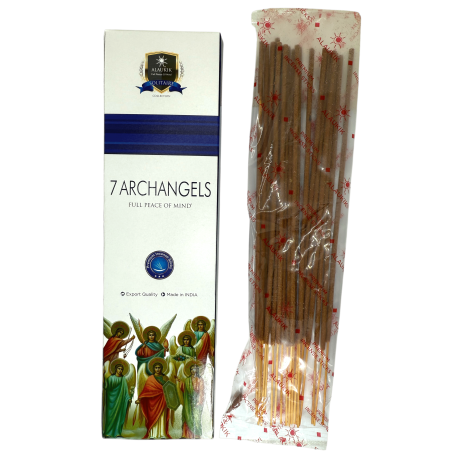 Incenso 7 Arcanjos Alaukik 30gr. - Incenso Masala
