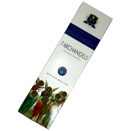 Incienso 7 Arcángeles Alaukik 30gr. - Incienso Masala