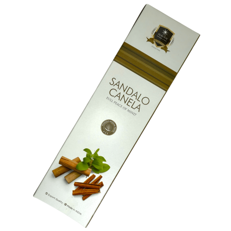 Sandelhout Wierook met Kaneel Alaukik 30gr. - Masala Wierook