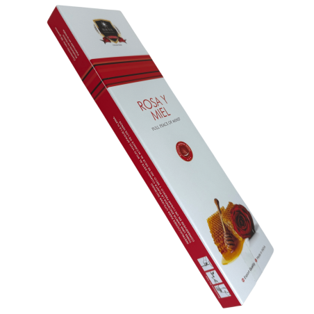Incenso Rosa e Miele Alaukik 30gr. - Incenso Masala