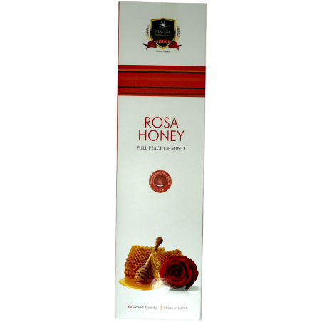 Encens Rose et Miel Alaukik 30gr. - Encens Masala