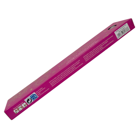 Incenso Goloka Manifestações Amor e Paixão Incenso Rosa com Mineral de Quartzo Rosa - 15gr.