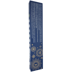 Goloka Räucherstäbchen Manifestationen Himmlischer Segen Jasmin Räucherstäbchen mit Lapislazulí Mineral - 15gr.
