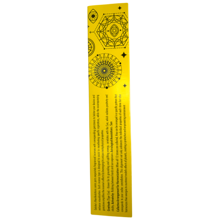 Encens Goloka Gratitude Manifestations Encens Encens avec Oeil de Tigre Minéral - 15gr.