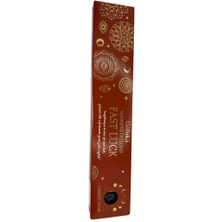 Goloka Manifestations Quick Luck Kadzidło Nag Champa z minerałem Green Jade - 15gr.