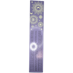 Goloka Weihrauch Heilende Energie Manifestationen Lavendel Weihrauch mit grünem Aventurin Mineral - 15gr.