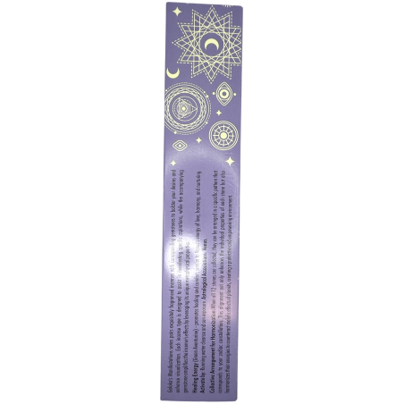 Goloka Incenso Healing Energy Manifestations Incenso alla lavanda con avventurina verde minerale - 15gr.