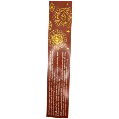 Incenso Manifestações Goloka Atrai Incenso Dinheiro Canela com Mineral Pirita - 15gr.