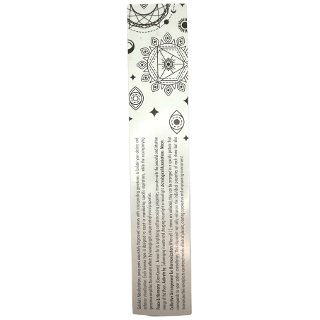 Goloka Incense Manifestations Peace and Harmony Sandalwood Incense with Rock Quartz Mineral - 15gr.