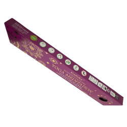 Goloka Räucherstäbchen Manifestationen Yoga Meditation Palo Santo Weihrauch mit Amethyst Mineral - 15gr.