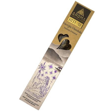 Mandala Energy Ritual Rökelse AROMA Artisan Rökelse - 20 gram box med inspirerande budskap