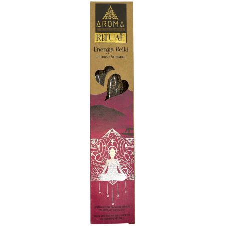 Reiki Energy Ritual Incense AROMA Artisan Incense - 20 gram box with inspiring message