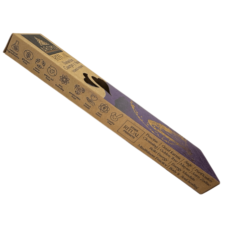 Weihrauch Heilung Körper & Seele AROMA Artisan Räucherstäbchen - 20 Gramm Schachtel mit inspirierender Botschaft