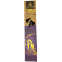 Inciens Sanació Cos i Alma AROMA Incienso Artesanal - Cajita de 20 grams amb missatge inspirador