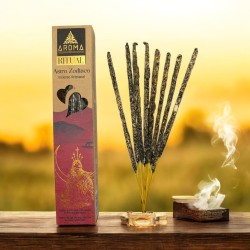 Encens Astro Zodiac AROMA Artisan Incense - Boîte de 20 grammes avec message inspirant