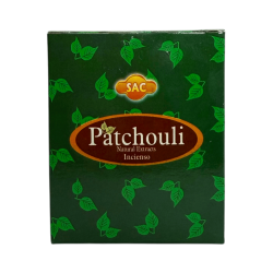 SAC Patchouli Räucherkegel - Schachtel mit 10 Waffeln