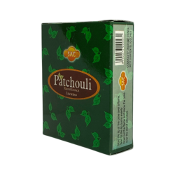 SAC Conos de Incienso de Pachulí - Cajita de 10 conos